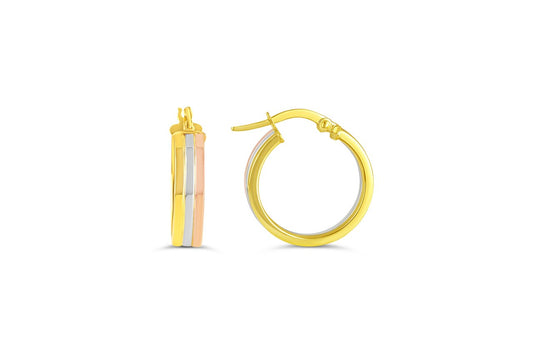 Tri-Gold Stripes Hoop