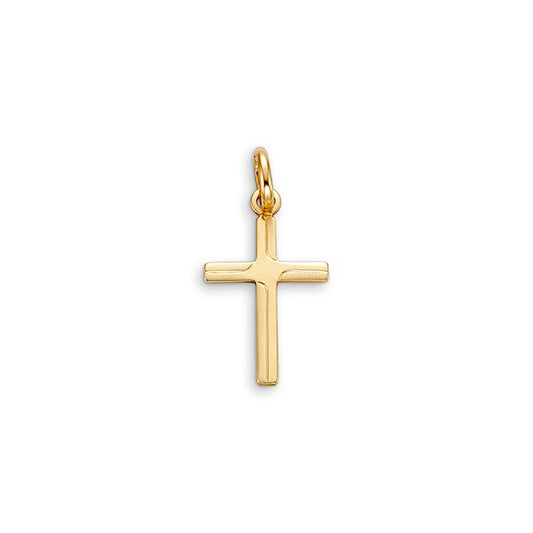 10K Yellow Gold Faith Charm Pendant