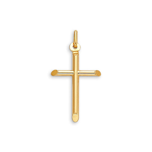 10K Yellow Gold Faith Charm Pendant