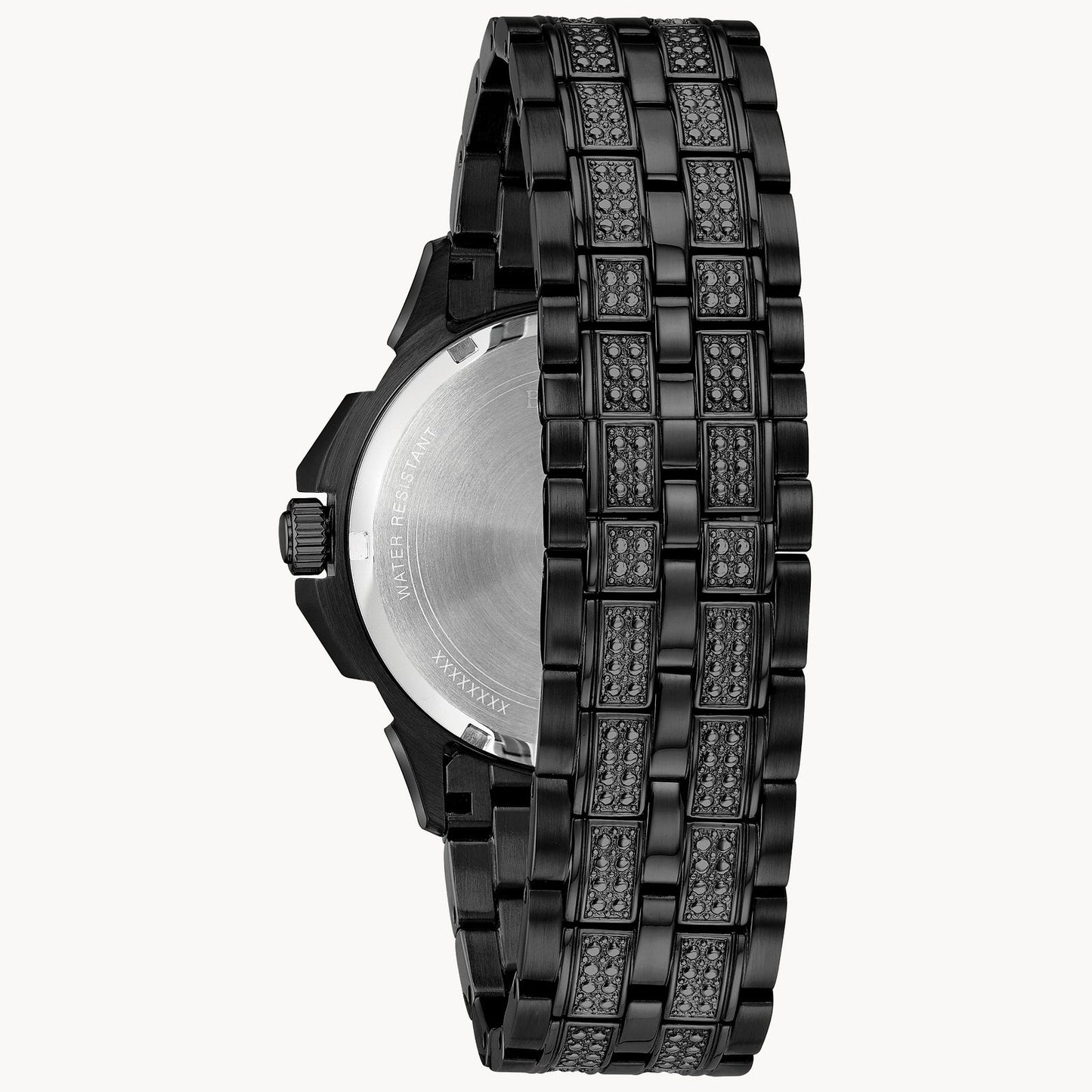 Bulova Octava Black Crystal Accent Chronograph Watch
