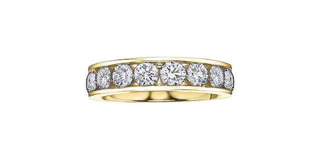 0.25 ct T.W. Diamond 14K Yellow Gold Anniversary Band