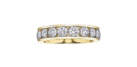 0.25 ct T.W. Diamond 14K Yellow Gold Anniversary Band