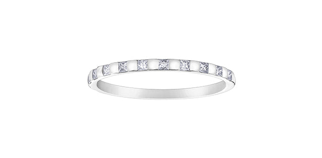0.21 ct T.W. Diamond White Gold Ring
