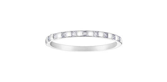 0.21 ct T.W. Diamond White Gold Ring