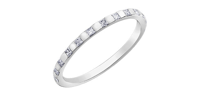 0.21 ct T.W. Diamond White Gold Ring