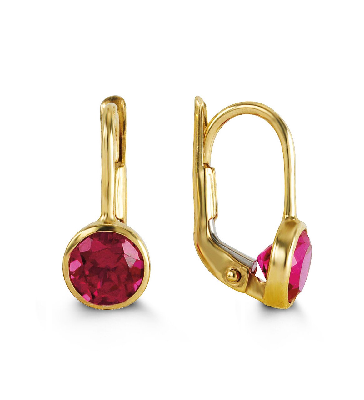 January French Back Droplet Earring