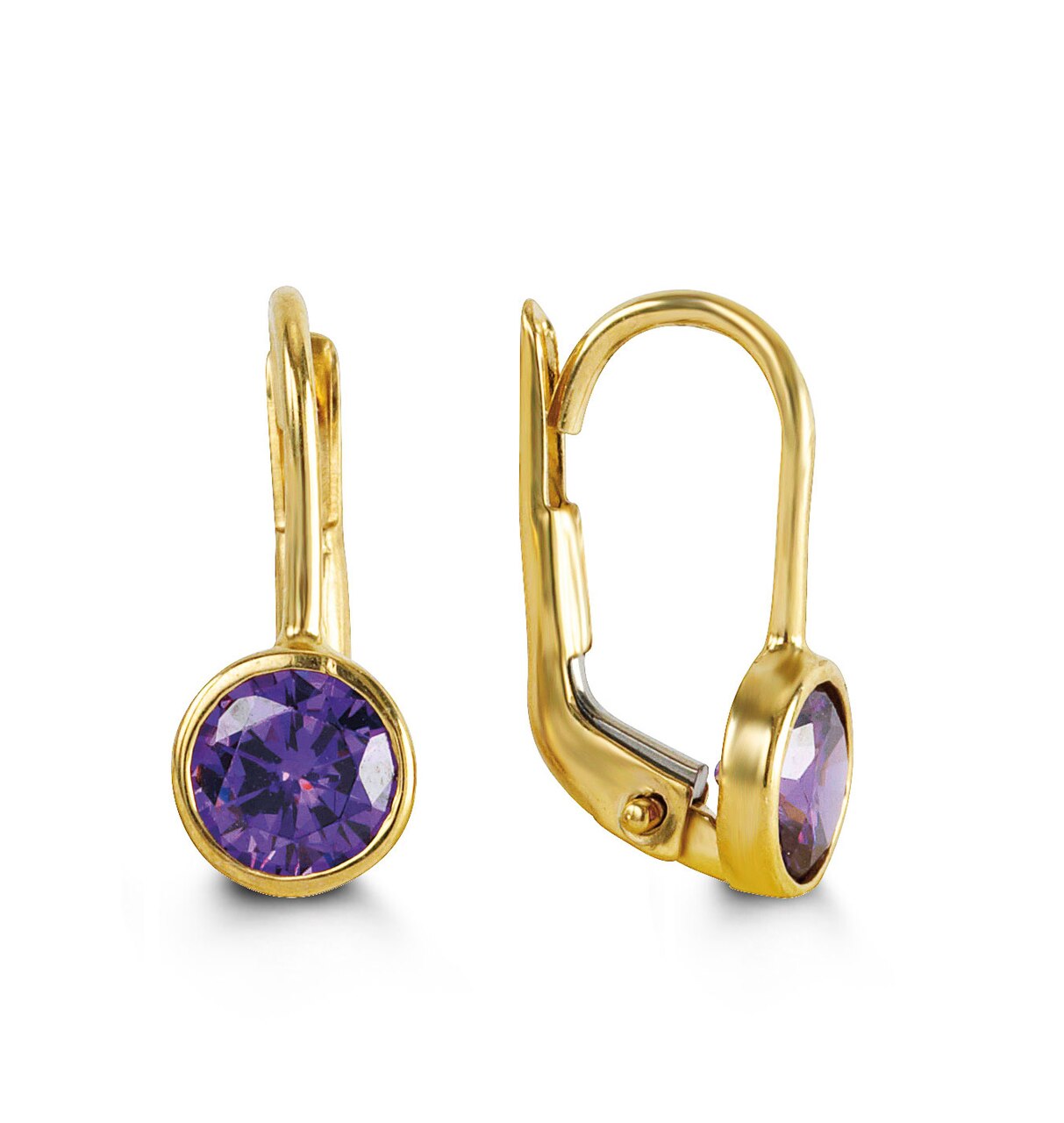 February French Back Droplet Earring