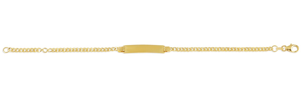 Baby Engravable Gold Bracelet