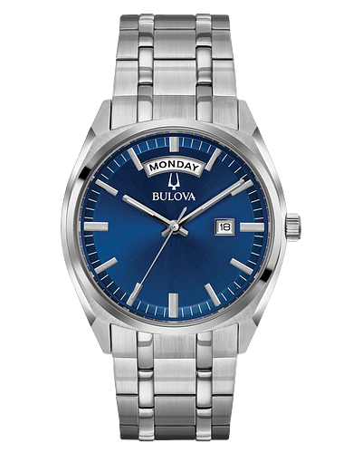 Bulova Sureyor Men's Blue Dial Watch 96C125