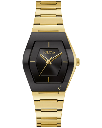 Bulova Futuro Ladies Quartz Gold-tone Watch 97L164