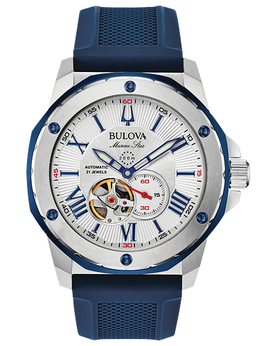 Bulova Marine Star Automatic Men's Watch 98A225