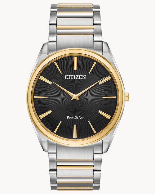 Citizen Eco-Drive Stiletto Silver-Tone Watch (Model AR3074-54E)
