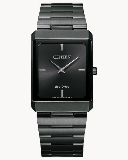 Citizen Eco-Drive Stiletto Gray-Tone Watch (Model AR3107-57E)