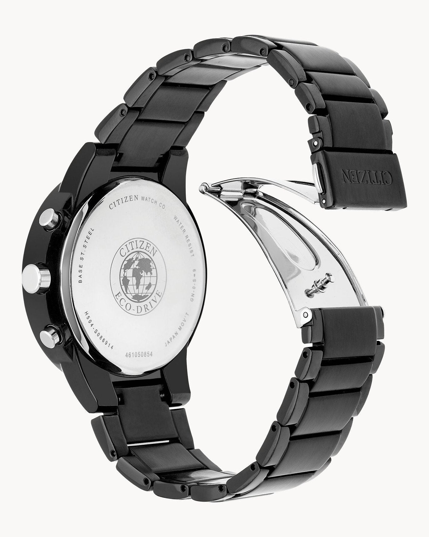 Citizen Eco-Drive  Axiom Black-tone Watch (Model AT2245-57E)