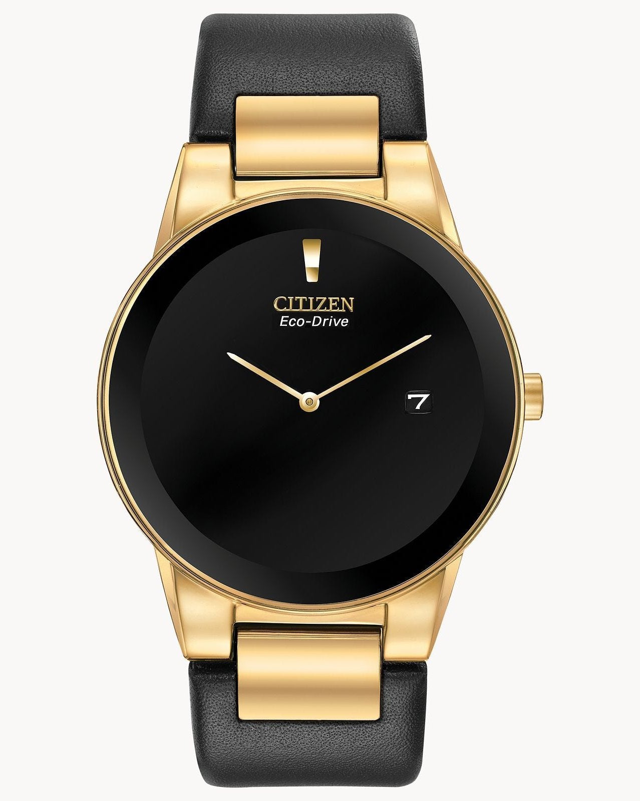 Citizen Eco-Drive Axiom Gold-Tone Watch (Model AU1062-05E)