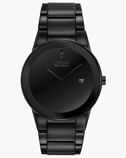 Citizen Eco-Drive Axiom Silver-Tone Watch (Model AU1065-58E)