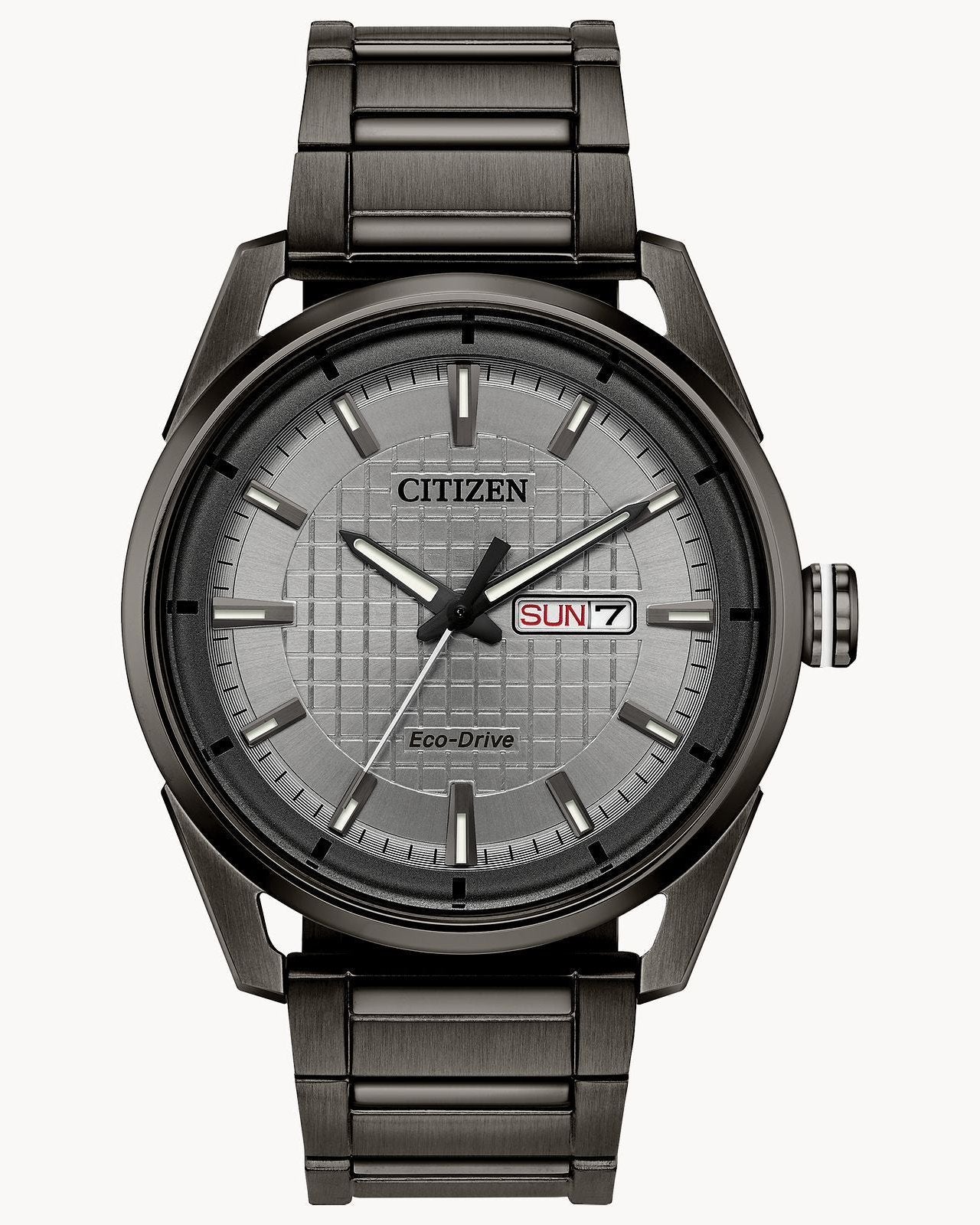 Citizen Eco-Drive Drive Gray-Tone Watch (Model AW0087-58H)