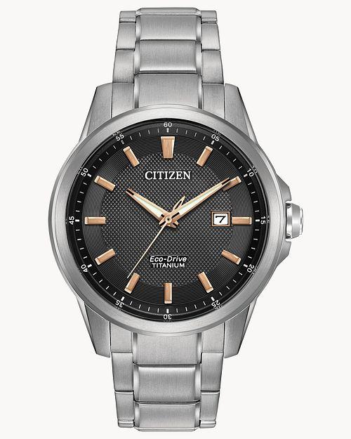 Citizen Eco-Drive Chandler Silver-tone Watch (Model AW1490-50E)