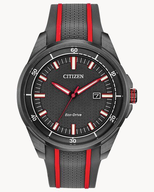 Citizen Eco-Drive Drive Gray-Tone Watch (Model AW1607-03H)