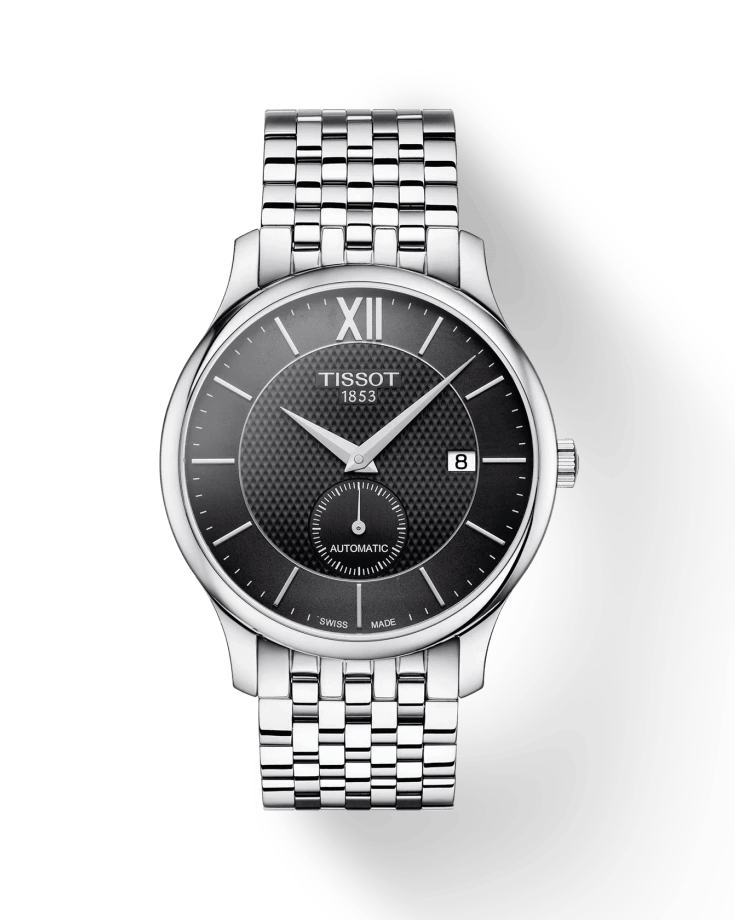 TISSOT TRADITION AUTOMATIC SMALL SECOND-BLACK DIAL-T06342811