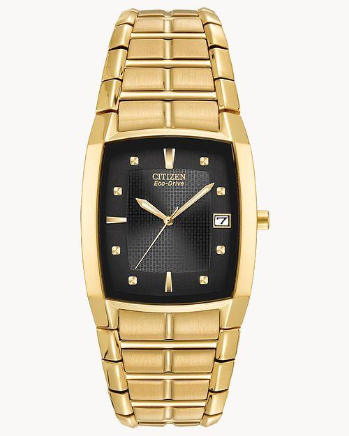 Citizen Eco-Drive Chandler Gold-Tone Strap Watch (Model BM6552-52E)