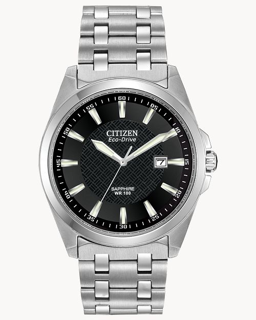 Citizen Eco-Drive Corso Silver-tone Watch (Model BM7100-59E)