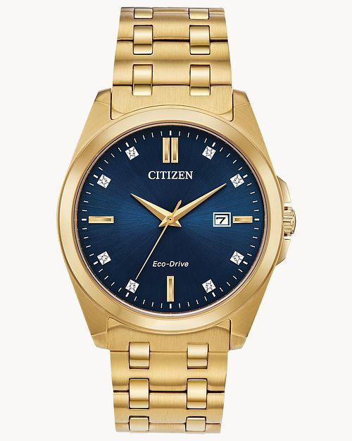 Citizen Eco-Drive Corso Diamonds Gold-tone Watch (Model BM7103-51L)