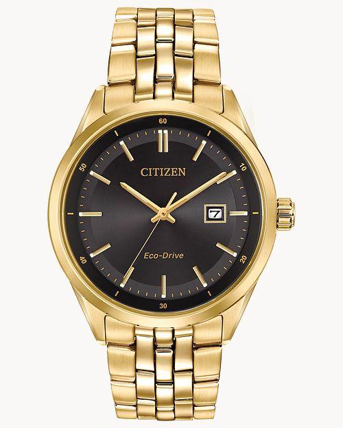 Citizen Eco-Drive Corso Gold-Tone Strap Watch (Model BM7252-51E)