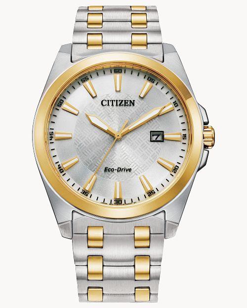 Citizen Eco-Drive Corso Two-tone Watch (Model BM7534-59A)