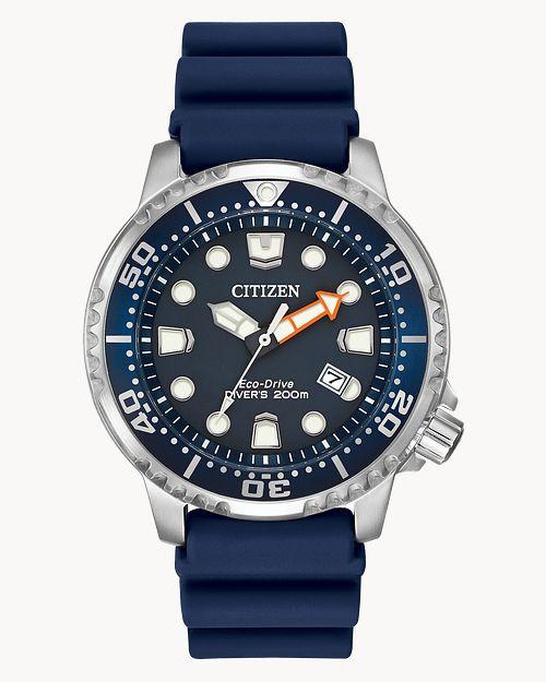Citizen Eco-Drive Promaster Diver Silver-Tone Watch (Model BN0151-09L)