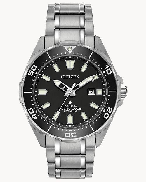 Citizen Eco-Drive Promaster Diver Two-tone Watch (Model BN0200-56E)