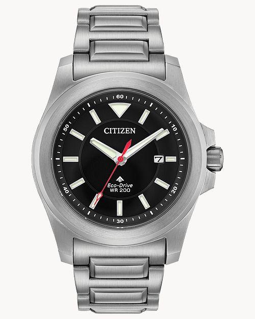 Citizen Eco-Drive Promaster Tough Silver-tone Watch (Model BN0211-50E)