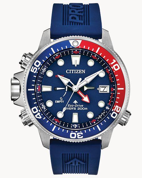 Citizen Eco-Drive Promaster Aqualand Silver-tone Watch (Model BN2038-01L)