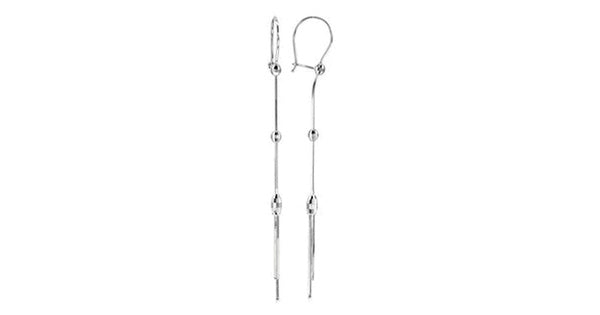 Chandelier Fancy Cut Yellow Gold Danling Earrings