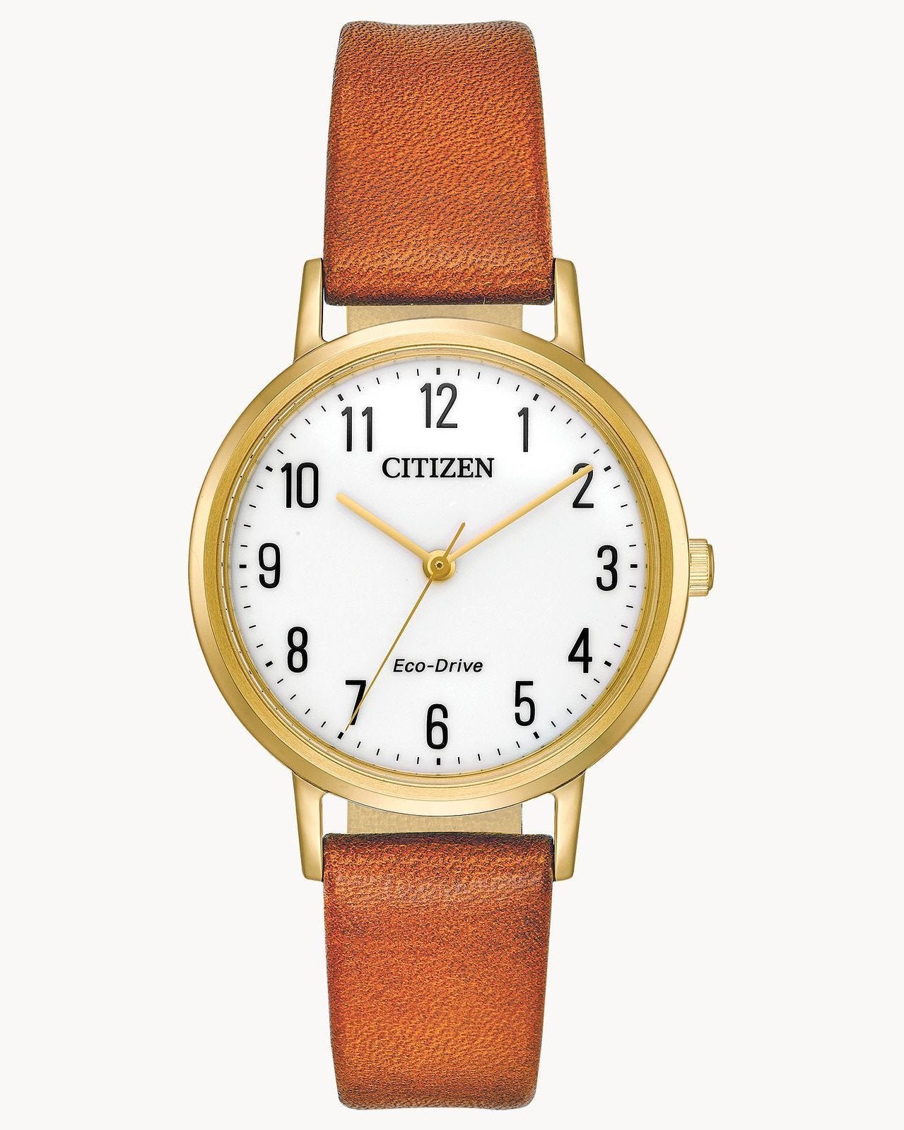 Citizen Eco-Drive Chandler Gold-Tone Watch (Model EM0572-05A)