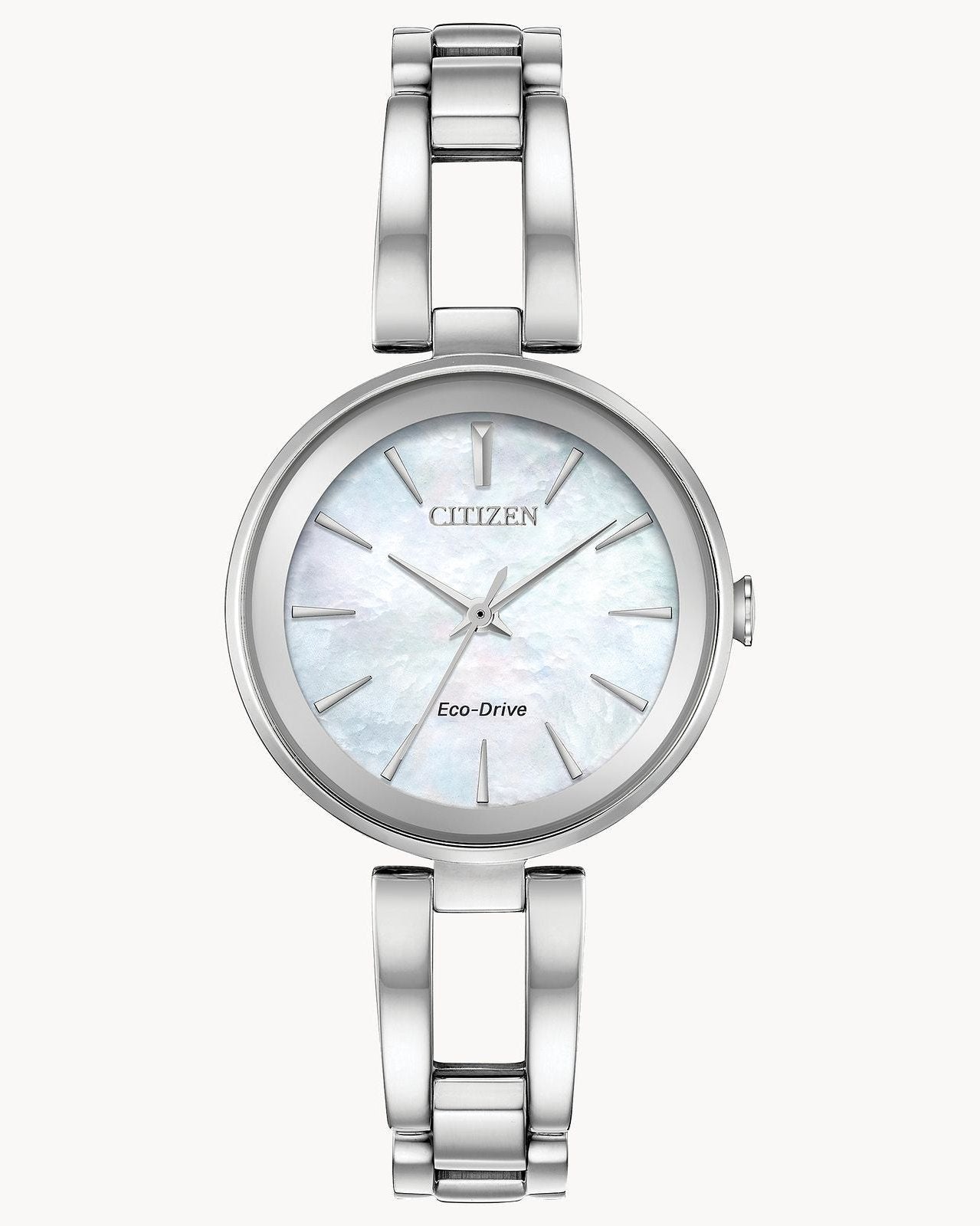 Citizen Eco-Drive Axiom Silver-Tone Watch (Model  EM0630-51D)