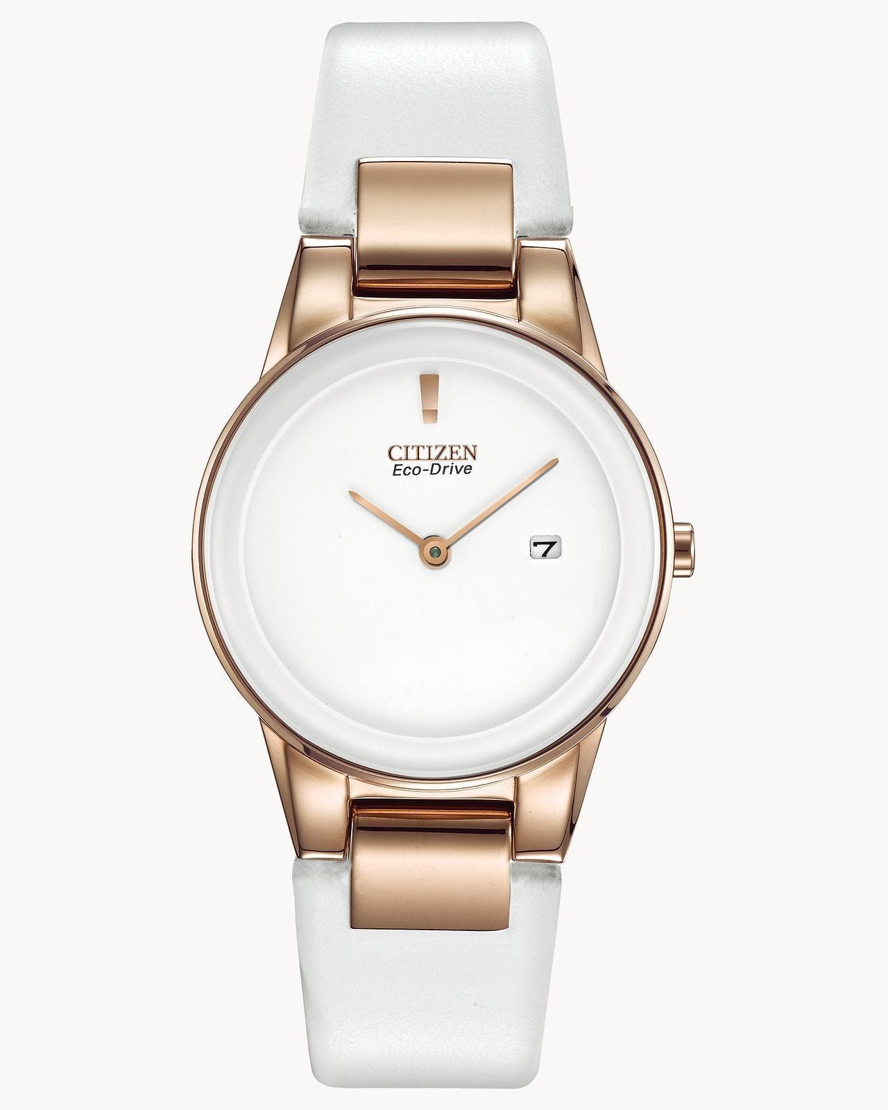 Citizen Eco-Drive Axiom Rose-Tone Watch (Model GA1053-01A)
