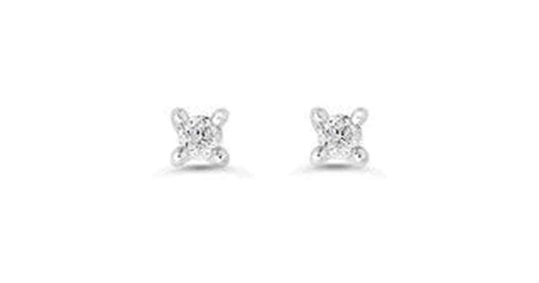 0.06 ct T.W 14K 4-Claws Gold Studs