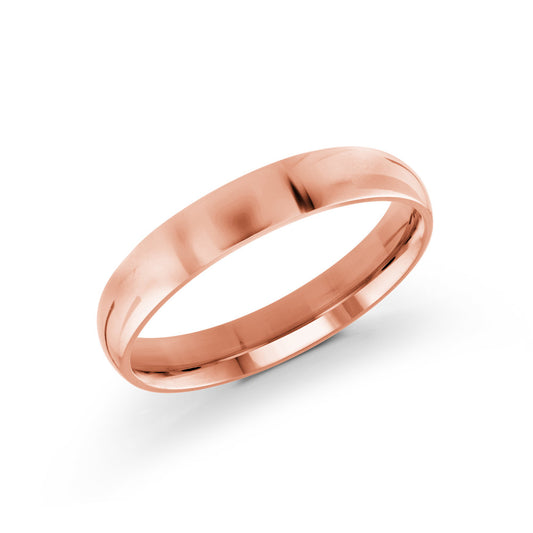 Rose Gold Ring Comfort Fit Size 4mm