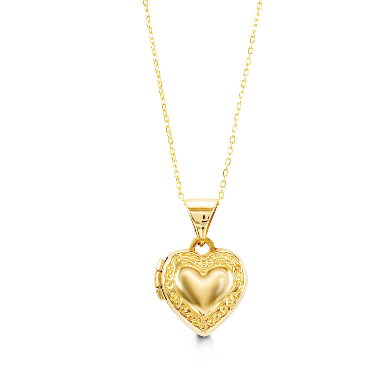 Baby Locket Necklace in Gold