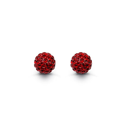 Red FireCrackers Studs in 10K Gold