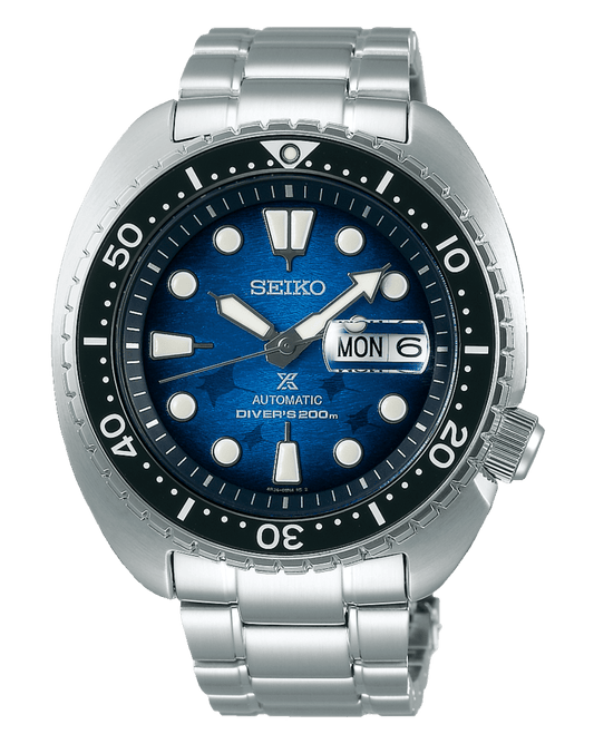 SEIKO Save the Ocean Prospex Automatic Watch Blue Dial SRPE39K1