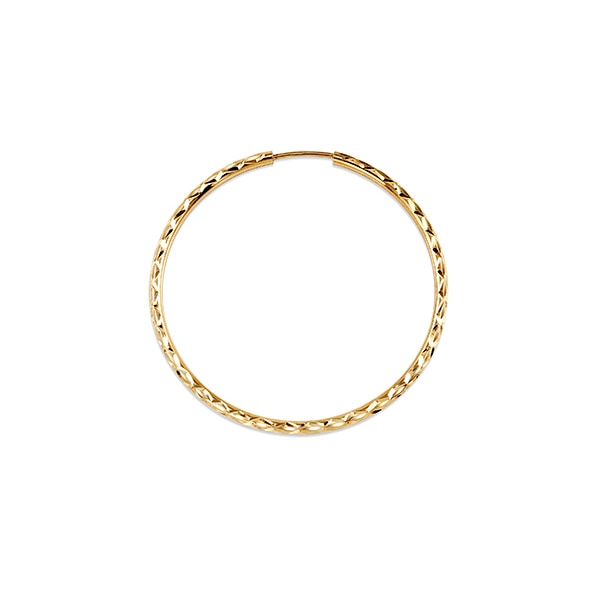 30mm Diamond Cut Gold Dazzles