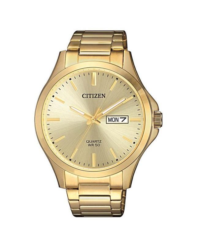 Citizen Quartz Mens Gold-tone Watch (Model:BF2003-84P)
